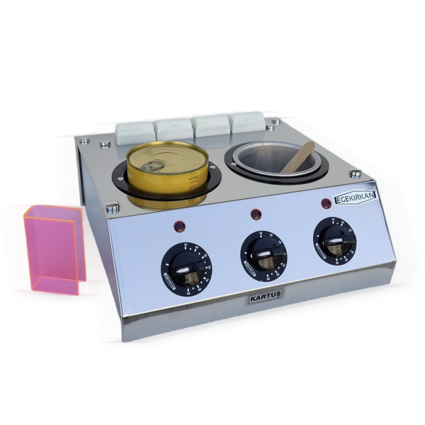 4+2 Ağda Makinesi Seti - Kartuş, Konserve, Boncuk ve Kalıp Sir Ağda Isıtıcı | Egekırkan S506