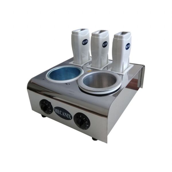 3+2 Mecanix Kartuş Konserve Sir Ağda Makinesi, Kombine Ağda Isıtıcı