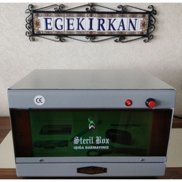 Egekırkan UVC Lamba Sterilizasyon Makinesi Cihazı Kuaför Berber Sterilize Makinesi Uv Sterilizatör