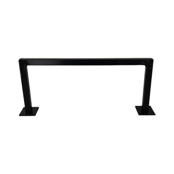 Egekırkan U Tipi Kuaför Berber Tezgah Ayaklığı Siyah Boyalı