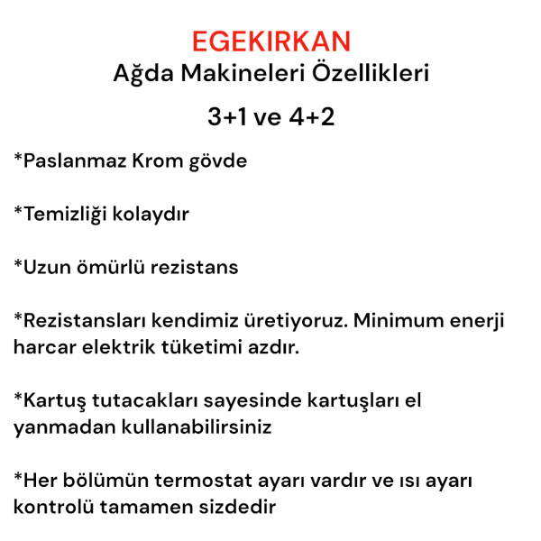 4+2 Ağda Makinesi Seti - Kartuş, Konserve, Boncuk ve Kalıp Sir Ağda Isıtıcı | Egekırkan S506 (EURO)